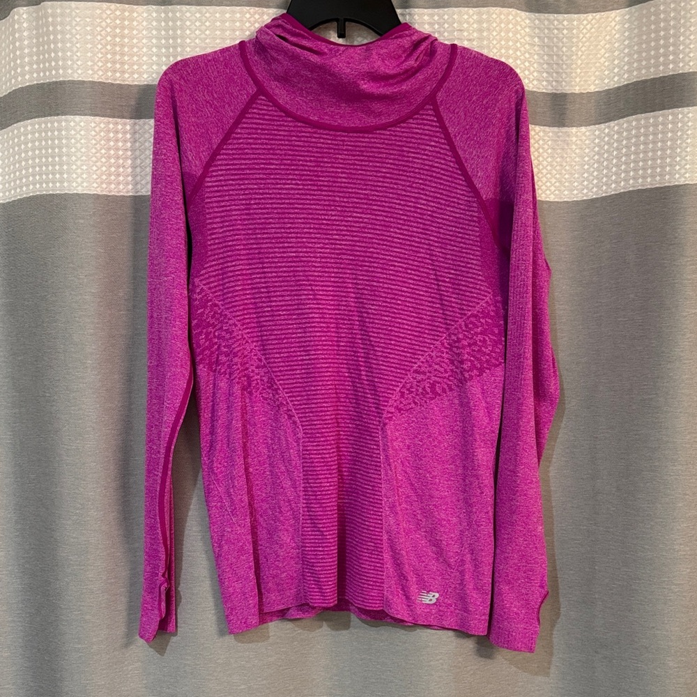New Balance Magenta Long Sleeve Activewear